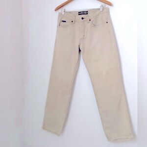 Lee tan, straight leg jeans Size 32x30
